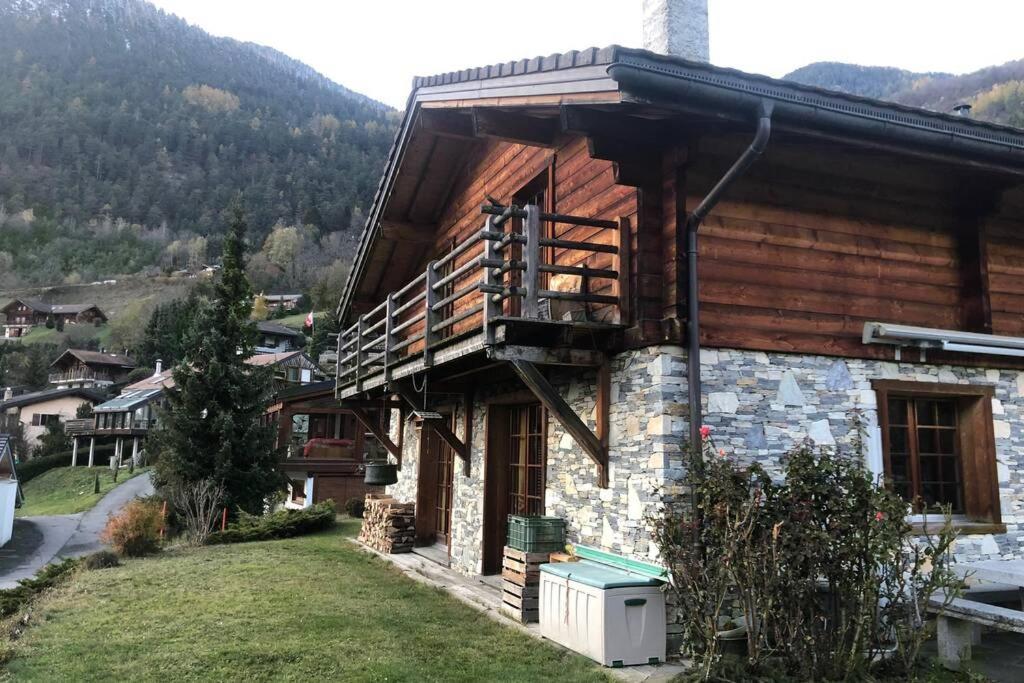 Chalet Edelweiss - Verbier, Mountain Views, Jacuzzi! Volleges Kültér fotó